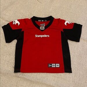 Red and Black Stampeders Jersey